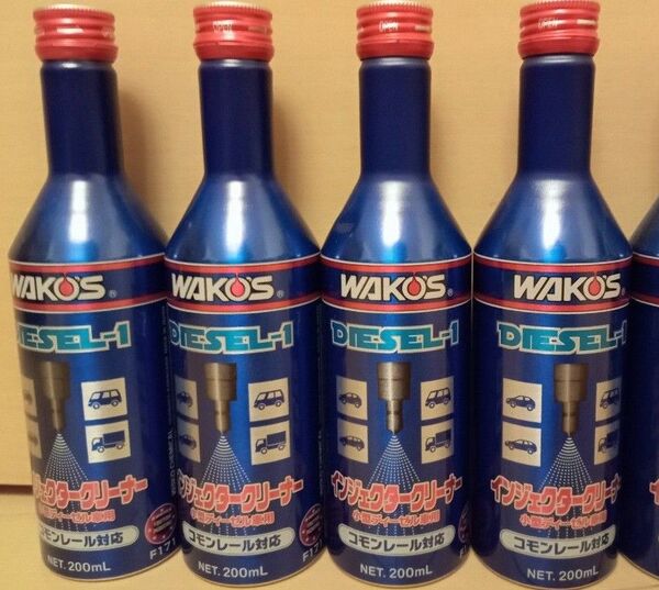 ワコーズ WAKO‘S ディーゼルワン DIESEL1 インジェクタークリーナー 4本セット