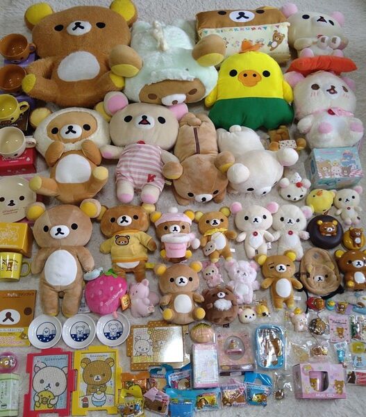 San-X リラックマ ぬいぐるみ マスコット 雑貨 まとめ売り