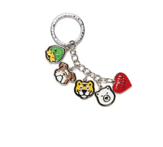 ヒューマンメイド ANIMAL HEAD KEYCHARM