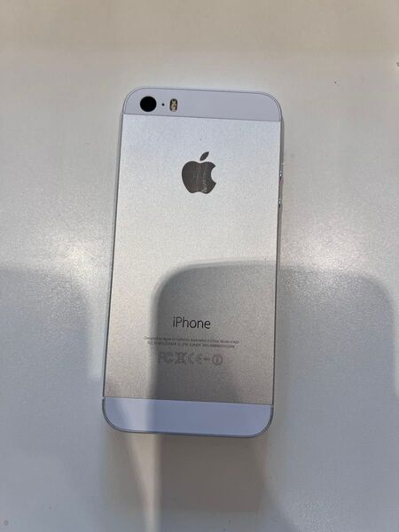 【翌日発送】Apple iPhone5s 16GB シルバー カメラ動作◯ AirDrop送信可能