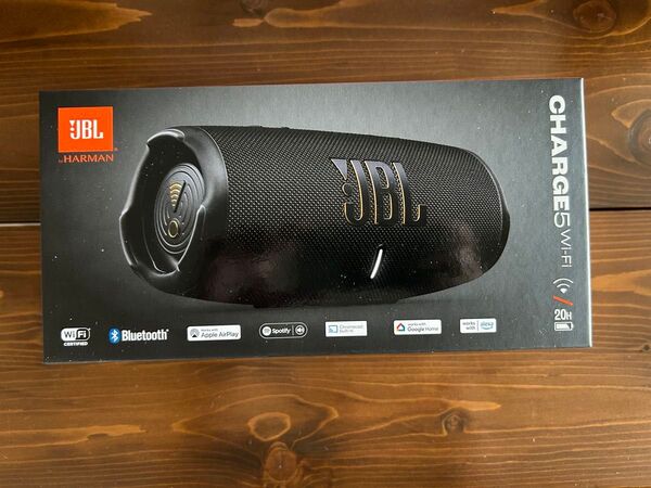 JBL CHARGE5 Wi-Fi ブラック ポータブル