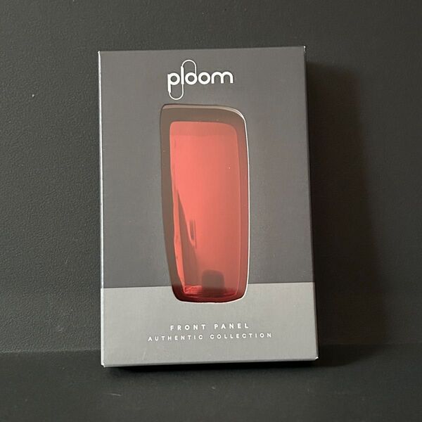 【 新品未使用 】ploom X フロントパネル〈 レディッシュブラウン 〉 プルーム