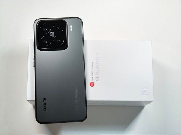 国内版 Xiaomi 15 ブラック 納品書付き おまけつき 12GB 256GB