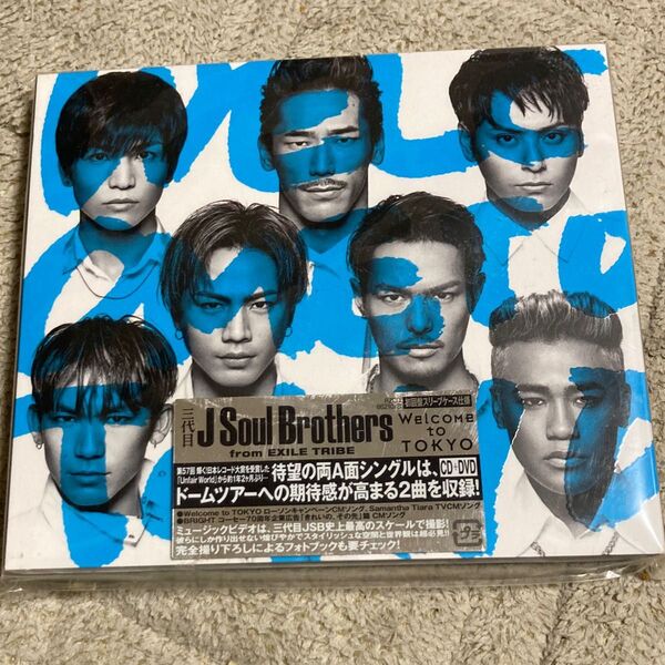 三代目J Soul Brothers Welcome to TOKYO CD+DVD 初回限定盤