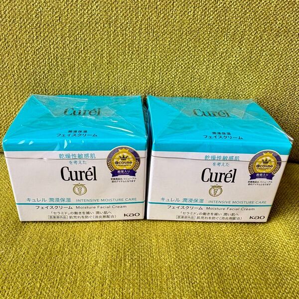 花王 Kao キュレル Curel フェイスクリーム 40g 2個セット