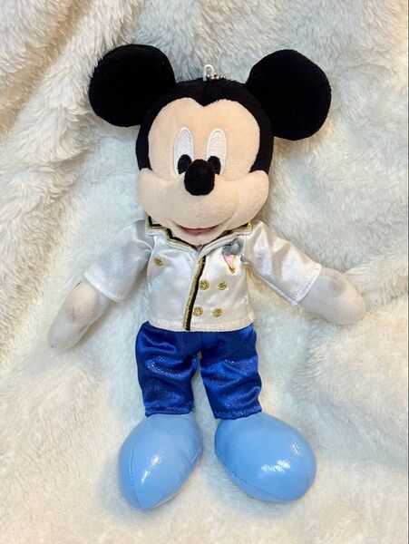 ディズニー TDS ミッキー ぬいぐるみバッジ プラザ ロマンス ディレクター