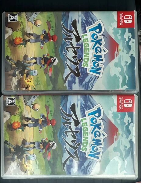 Nintendo Switch ポケモンレジェンズ アルセウス 2個