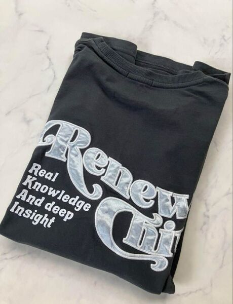 バックロゴプリント Tシャツ 半袖 トップス