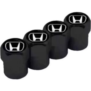 HONDA エアバルブキャップ Black