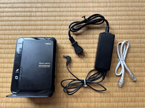 NEC Aterm WG600HP 無線LANルーター ブラック
