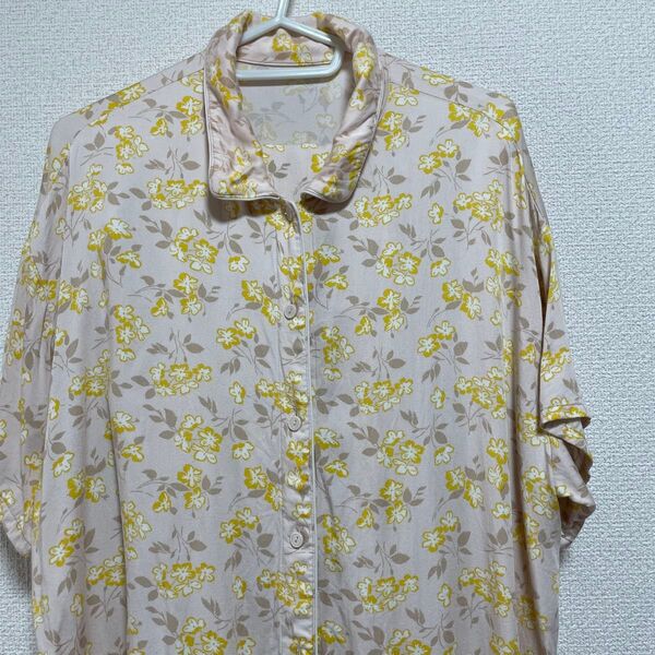 【値下げ】UNIQLO パジャマ レディース Lサイズ 半袖 長ズボン ユニクロ レーヨン