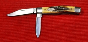 No.XX52032・Case KnifeVintageXX 52032 SSin Collectibles,Knives, Stag Handle.2Blasde. Closed:90mm
