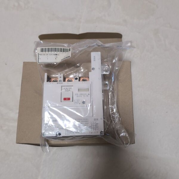Panasonic コスモ 漏電遮断器50A BJF350325