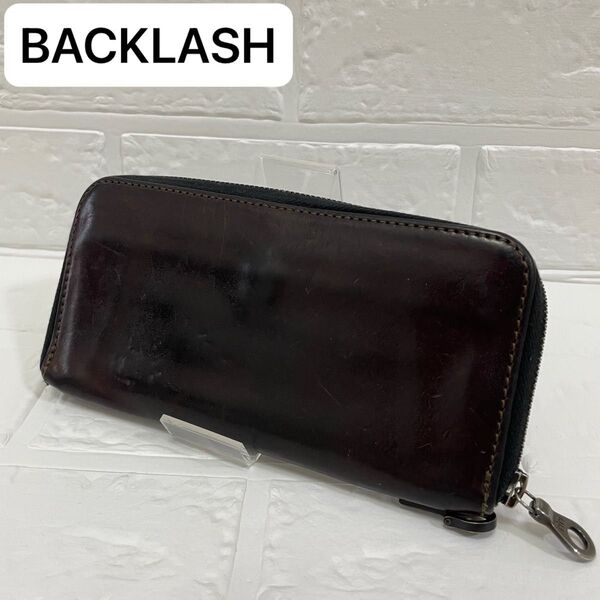 BACKLASH ラウンドジップ レザー 長財布 イサムカタヤマ ラウンドファスナー バックラッシュ