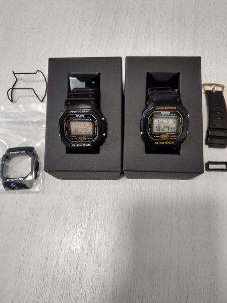 カシオ GG-SHOCK DW5600 C-1VとC-9V