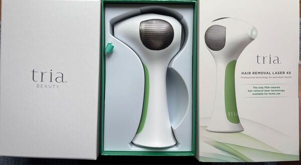 ジャンク ★tria トリア レーザー 脱毛器 4X グリーン パーソナルレーザー脱毛 Tria 3162F