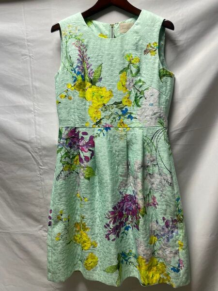 Rose Tiara ノースリーブ花柄ワンピース 40サイズ