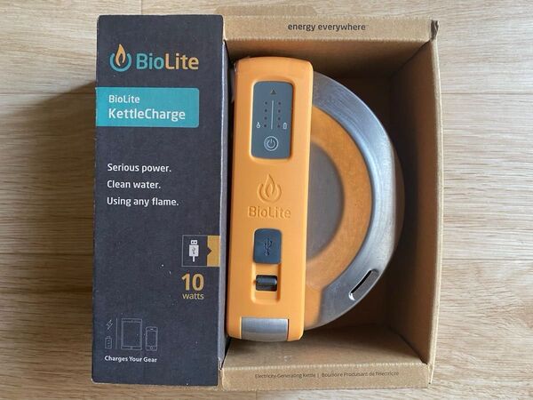 Biolite KettleCharge バイオライトケトルチャージ【新品未使用】ポータブル電源10W