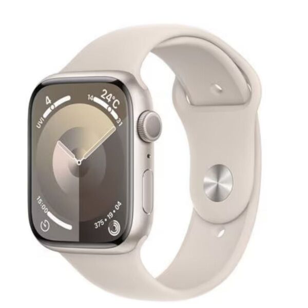 MR973J/A Apple Watch Series 9 GPSモデル 45mm スターライトアルミニウム