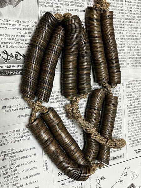 古銭 穴銭 渡来銭 寛永通宝 寛永通寳 背文 美品 約3.5kg