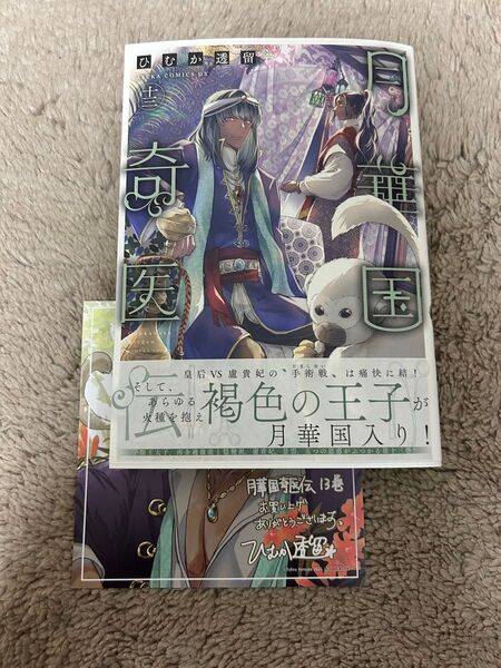 月華国奇医伝 13巻 ★ ひむか透留 描き下ろし複製ミニ色紙付き 5月新刊
