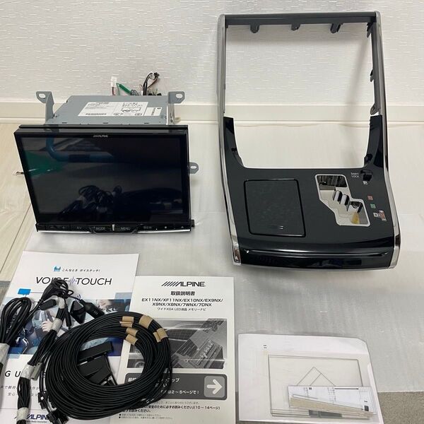 アルパイン EX10NX2 ナビ 20系アルファードヴェルファイア 10インチナビ パネルセットビッグx