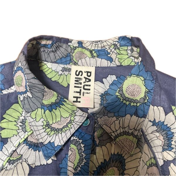 PAUL SMITH 花柄 半袖シャツ