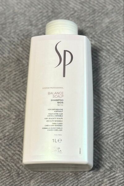 【新品】ウエラ SP バランススキャルプ シャンプー 1000ml 業務用×1本 頭皮 ケア 育毛