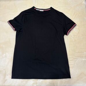 美品 Moncler モンクレール ブラック 半袖 Tシャツ XL