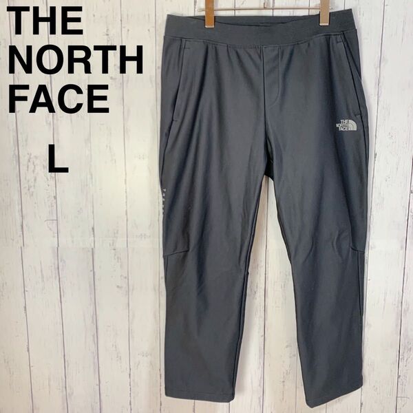 ノースフェイス レディース スウェット L 濃灰 ストレッチ サイドロゴ THE NORTH FACE ノースフェイス パンツ