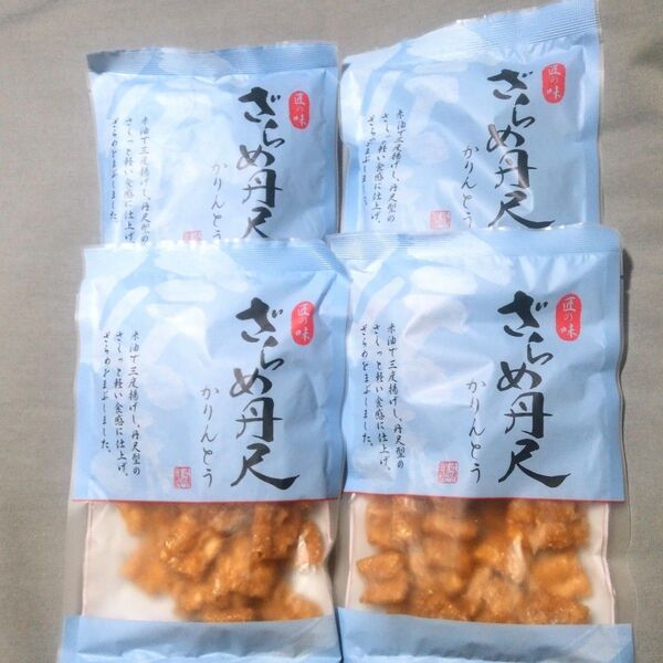 金崎製菓:匠の味 ざらめ丹尺かりんとう 85 g×4袋