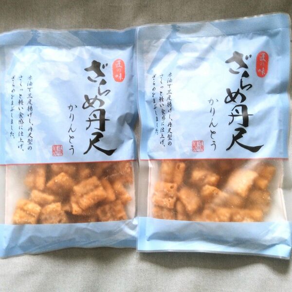 金崎製菓:匠の味 ざらめ丹尺かりんとう 85 g×2袋