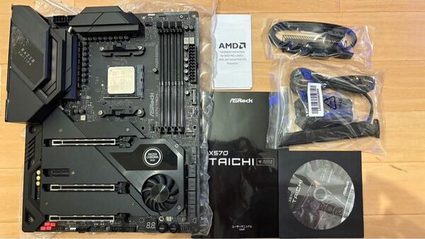 ASRock X570 Taichi Razer Edition マザーボード AMD Ryzen 9 3950X CPU セット