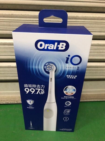 Oral-B iO SERIES2 電動歯ブラシ ホワイト 未使用 交換替刃ブラシセット