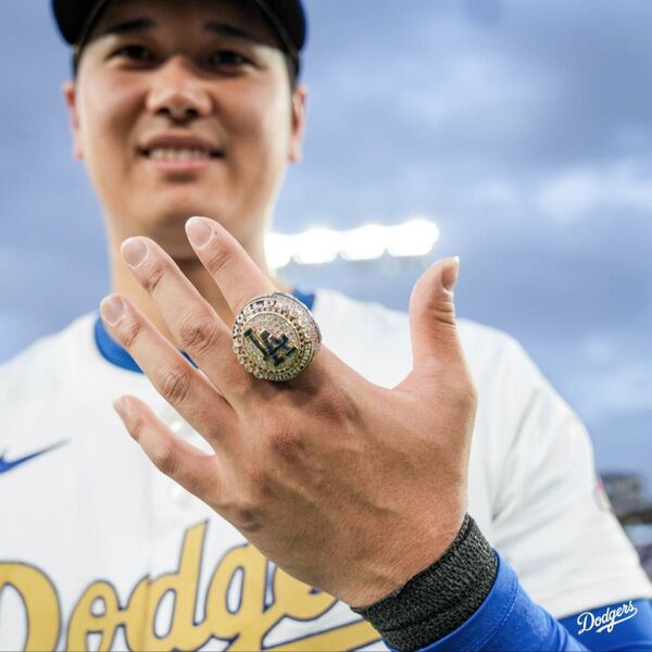 2024ロサンゼルス・ドジャース ワールドチャンピオンリング 大谷翔平 17