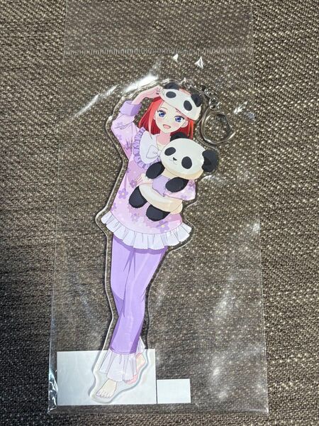 五等分の花嫁 リラックスタイム アクリルキーホルダー BIG 中野二乃 / 新品 未使用 / 映画 アクスタ