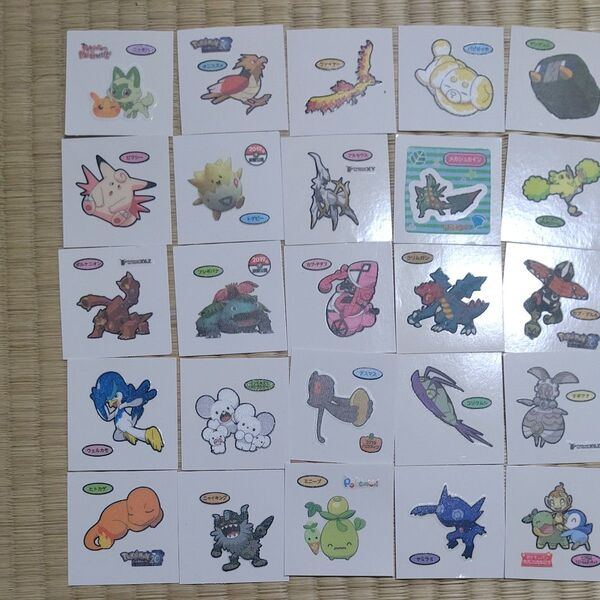 25枚まとめ売り ポケモンパンデコキャラシールP
