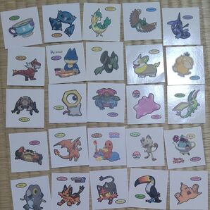 25枚まとめ売り ポケモンパンデコキャラシールS