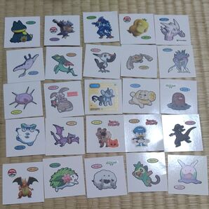 25枚まとめ売り ポケモンパンデコキャラシールZ