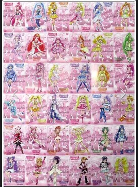 絶版本 ポストカードセット(36枚セット)未開封品。プリキュア10周年公式アニバーサリーブック