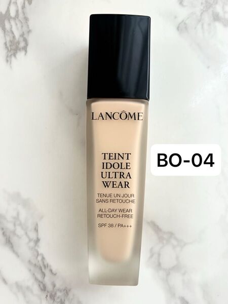 1度使用美品★LANCOMEランコムタンイドルウルトラリキッドBO-04 リキッドファンデーション ランコム LANCOME