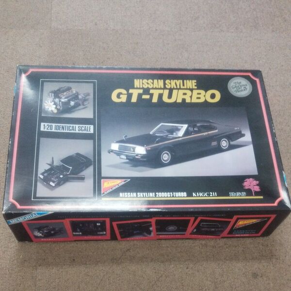 ニチモ 1/20 NISSAN SKYLINE GTーTURBO 日産 スカイライン 2000 GT ターボ KHGC 211