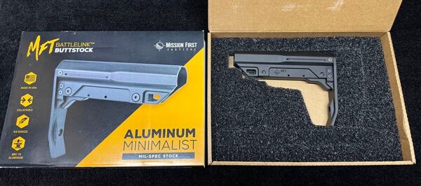 実物 MFT BATTLELINK Minimalist Milspec Stock ストック アルミニウム ミニマリスト