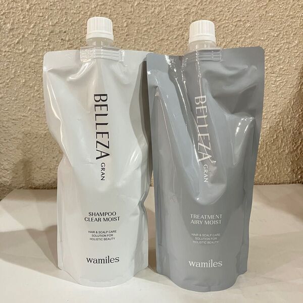 ワミレス ベレッサ クリアモイスト シャンプー エアリーモイスト トリートメント リフィルセット 新品 BELLEZA