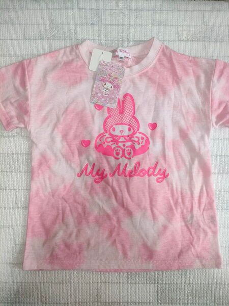 新品 タグ付 マイメロ マイメロディ マイメロちゃん 半袖 半袖Tシャツ Tシャツ ピンク サンリオSANRIO 110cm
