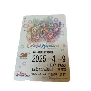 ディズニーリゾートライン フリーきっぷ リゾラ カラフルハピネス