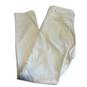 H&M デニム ホワイト ストレッチ スキニージーンズ 40 L コットン