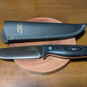 ALTEMA ブッシュクラフトナイフ FALCON3 マイカルタハンドル コンベックス刃 牛革シース付き!