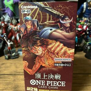 【これ以上は値下げ不可】ワンピースカード 頂上決戦 1BOX 未開封 テープ付き + おまけ付(謀略の王国 19パック)