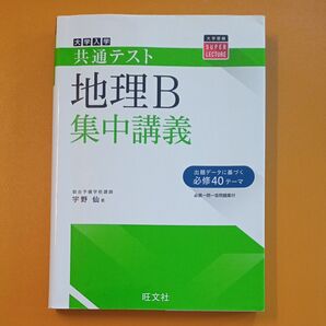大学入学共通テスト地理B集中講義 (大学受験SUPER LECTURE) 宇野仙/著